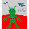 UFO - Martian Coloring