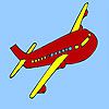 Play Nature airplane coloring