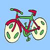 Play Fast spor bike coloring