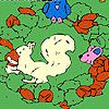 Play Owl and friends coloring