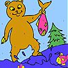 Fisher bear coloring