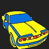 Play Silver hot car coloring