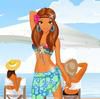 Hot Girl On Cool Beach