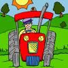 Fast Tractor Coloring