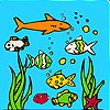 Ocean aquarium coloring