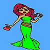 Play Helen going  prom coloring