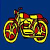 Play New motorcycle coloring