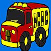 Play Cute truck coloring