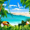 Play Tropical Animated Puzzle