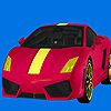 Play Hot road car coloring