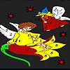 Play Cute fairies coloring