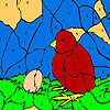 Play Little chick and egg coloring