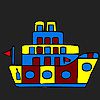 Play Weird little ship coloring