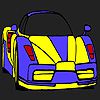 High performance car coloring