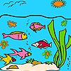 Play Best ocean fishes coloring