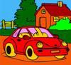 Play car coloring