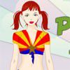 Peppy Patriotic Arizona Girl