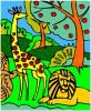 Play jungle coloring