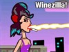 Play Winezilla! 100ft Amy Winehouse Game!
