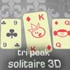 Tri Peak Solitaire 3D A Free Cards Game