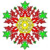 Play Snowflakes Coloring Game