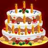 Play New Years Cake Decoration