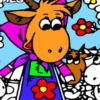 Play Goat Family coloring