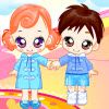 Play Dressup Twin Babys