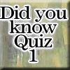 Play Did you know Quiz 1