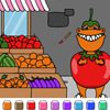 Play Color In - Tom T-Rex the Tomato