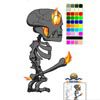 Play TAOFEWA - Fire Skeleton - Chibi Coloring Game (Stance01)