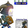 Play TAOFWA Skeletal Warrior Animation Coloring Game (Chibi Walk)
