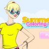 Play Summer Style Coloring Dressup