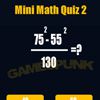 Play Mini Math Quiz 2