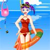 Play Cute Bikini Dressup game