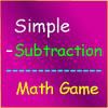 Simple subtraction math game