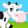 farm cow dressup