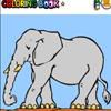 Play elephant coloring game