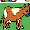 Play nice cow coloring game