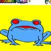 Play cute frog coloring game