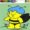 Play bee coloring game
