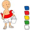Play Caillou Paint