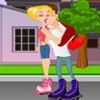 Play Roller Blade Kissing