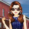 Play Down Town Fashion Dress Up Game