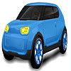 Play Little blue car coloring