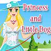 Play Princess and little dog dress up