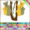 Play koala Bear Coloring