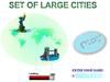 Play set of large cities
