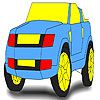 Play Land jeep coloring