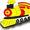 Play Great locomotive coloring